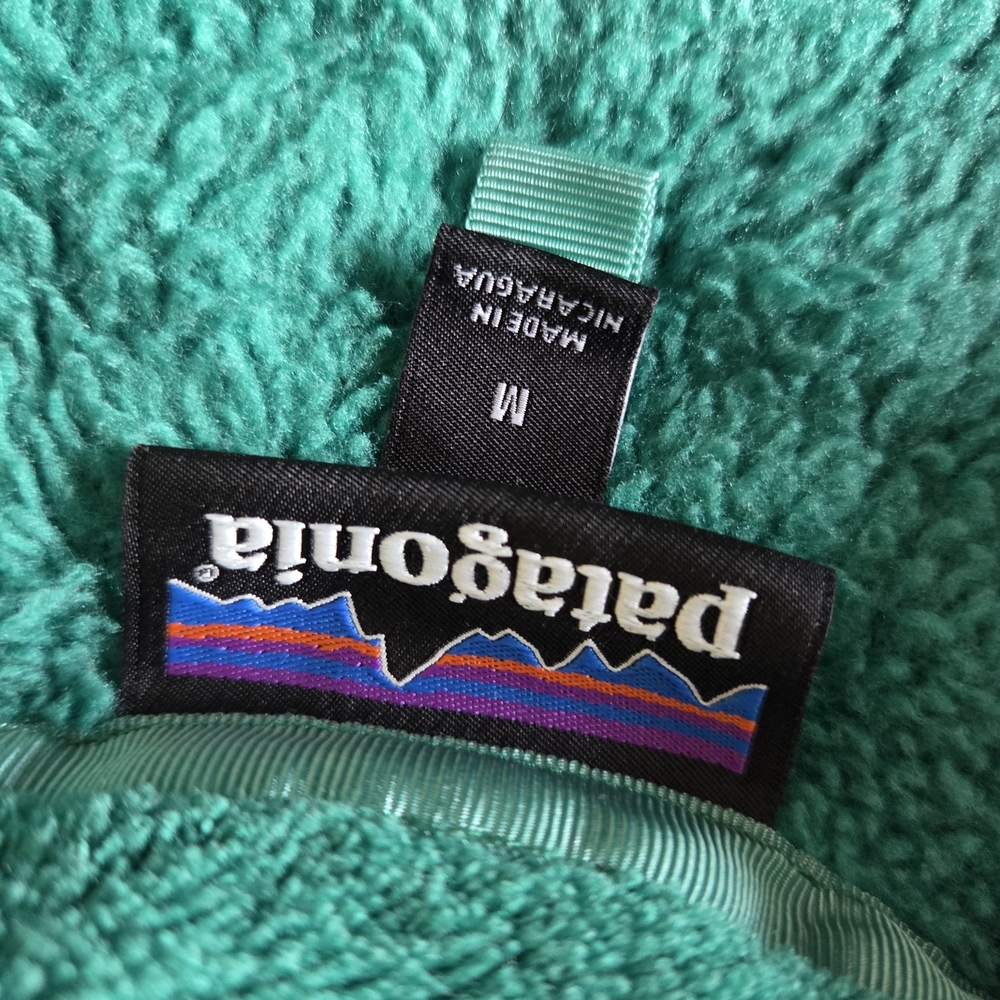 Patagonia Women's Re-tool Kelly Impact Green Snap-T Fleece Pullover, Size Medium - Picture 5 of 8